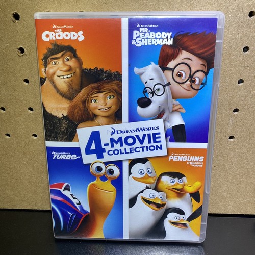 CROODS; PEABODY & SHERMAN; TURBO; PENGUINS OF MADAGASCAR: 4
