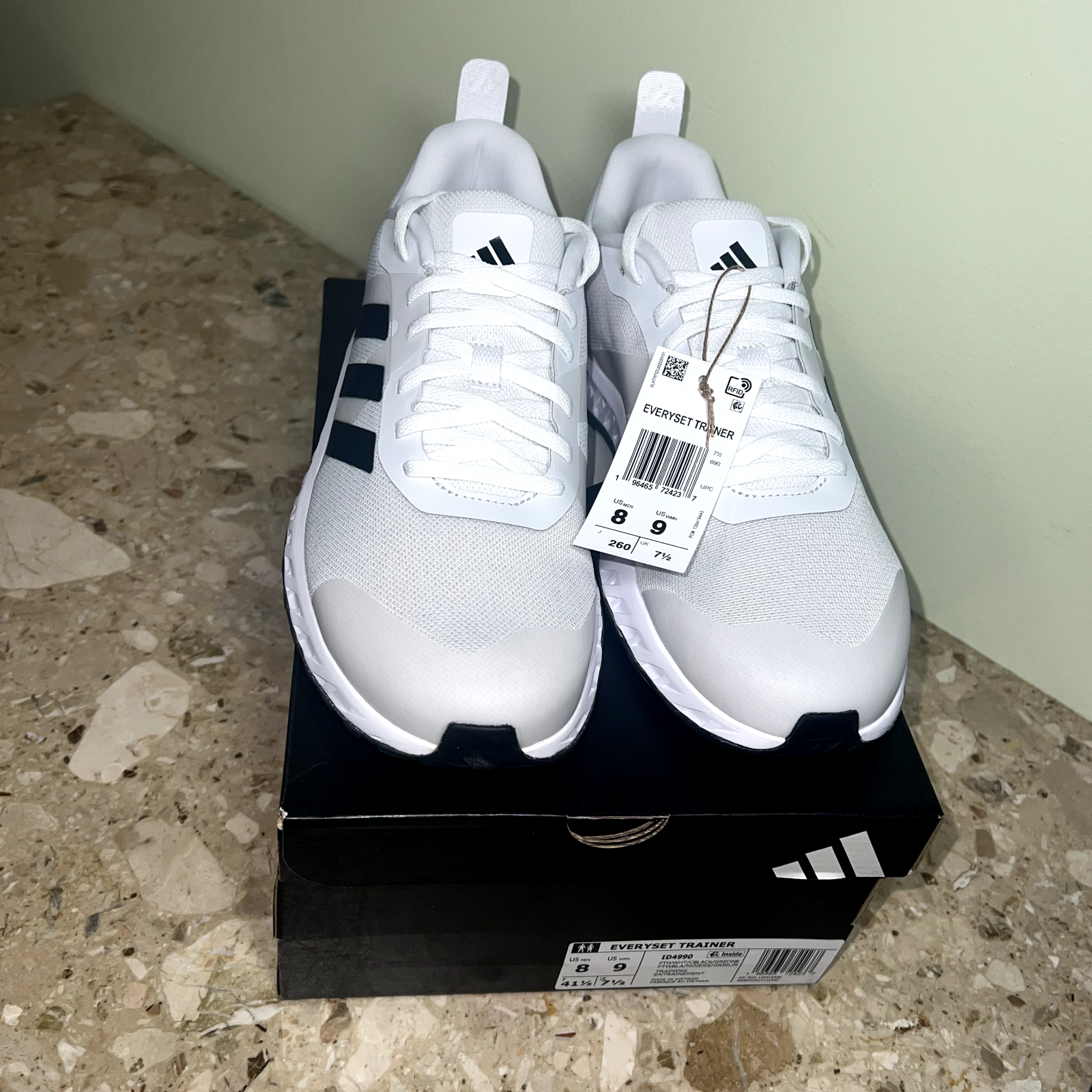 【adidas】★アディダス★Everyset Trainer WMNS★Chalk White★ adidas】☆アディダス☆Everyset Trainer WMNS☆Chalk White☆