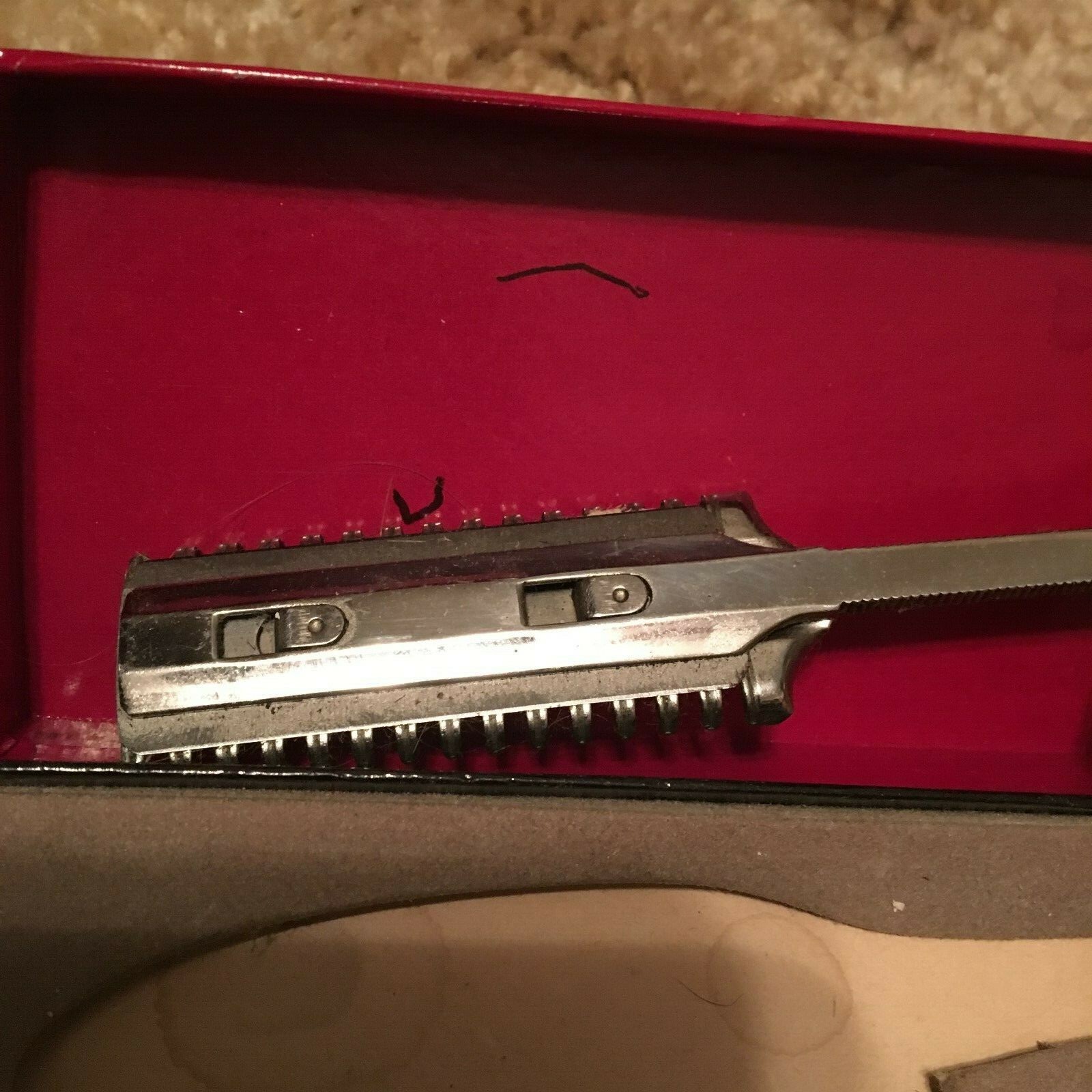 Vintage Durham Duplex Razor with Extra Blades and Original Box