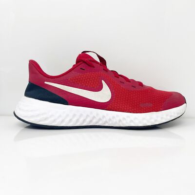 

Кроссовки для бега Nike Boys Revolution 5 BQ5671-600 Red, размер 5,5 лет, Красный, Revolution 5