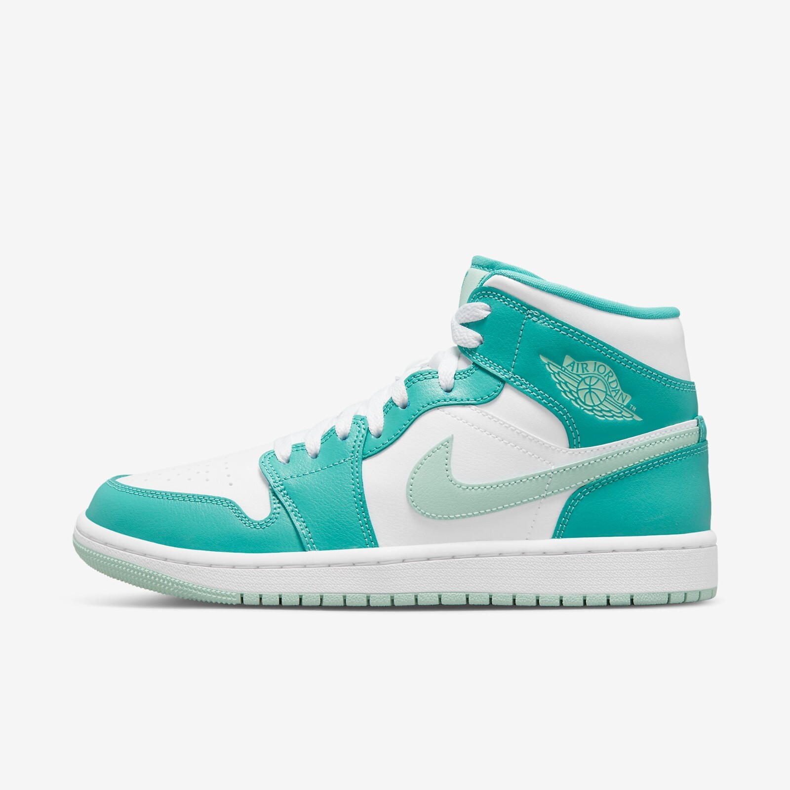 

Кроссовки Jordan 1 Mid Washed Teal Mint Foam DV2229-300 WMNS Shoes, Washed teal/mint foam/white, Jordan 1 Mid Washed Teal Mint Foam