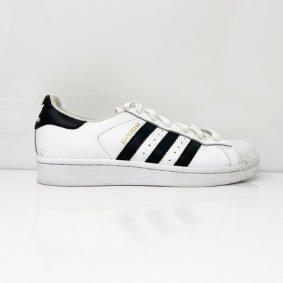 

Adidas Mens Superstar C77154 Белая повседневная обувь Кроссовки Размер 5, Белый, Superstar