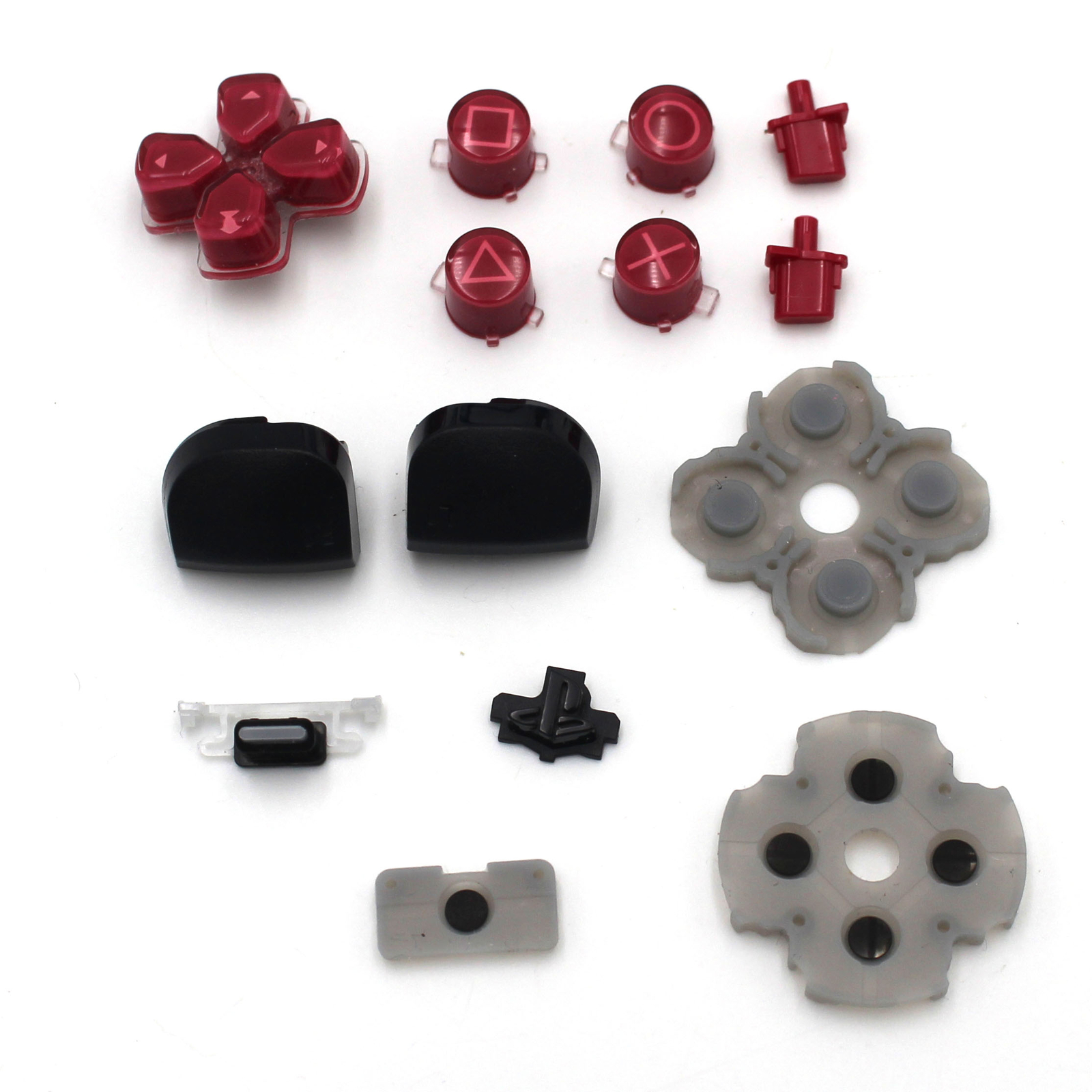 Originale Button Knöpfe Tasten 14teiliges Cosmic Red Playstation5 PS5 Controller