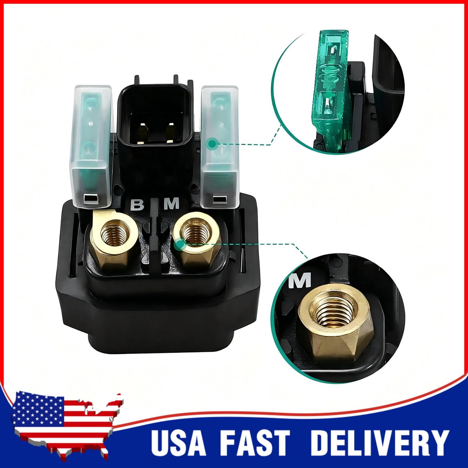 Starter Relay Solenoid For Yamaha Rhino 660 YXR660 2004-2006 NEW
