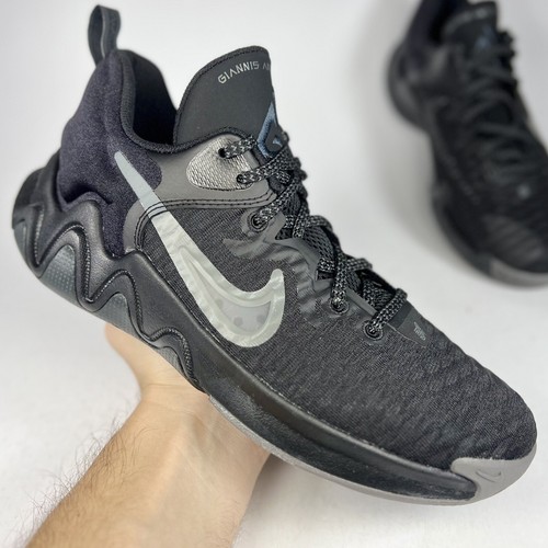 NIKE Giannis ブラック シューズ Men's Giannis Antetokounmpo Shoes. Nike ID