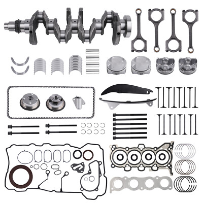 G4NB 1.8L Engine Rebuild Overhaul Kit - Crankshaft/Piston/Timing For Hyundai Kia