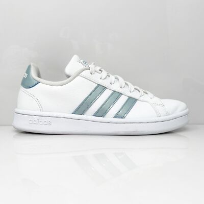 Adidas Womens Grand Court EE8175 Белая повседневная обувь Кроссовки Размер 6.5