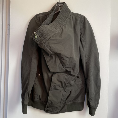 Rick Owens DRKSHDW Exploder Parka Zip Up Nylon Dark Dusk S Rick Owens DRKSHDW Exploder Parka Zip Up Nylon Dark Dusk S