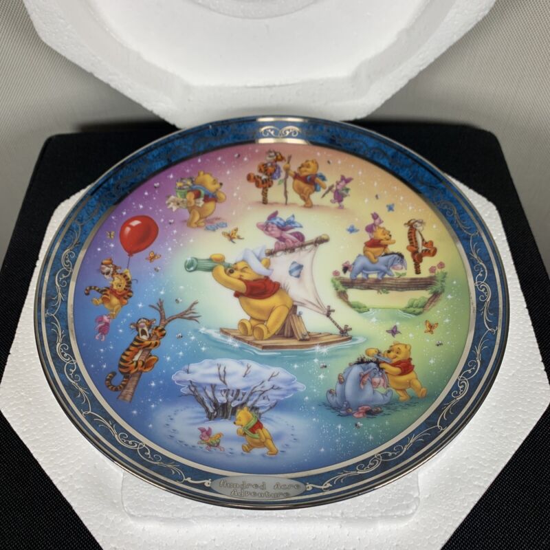 Disney Winnie The Pooh “Hundred Acre Happiness”  #142A Plate