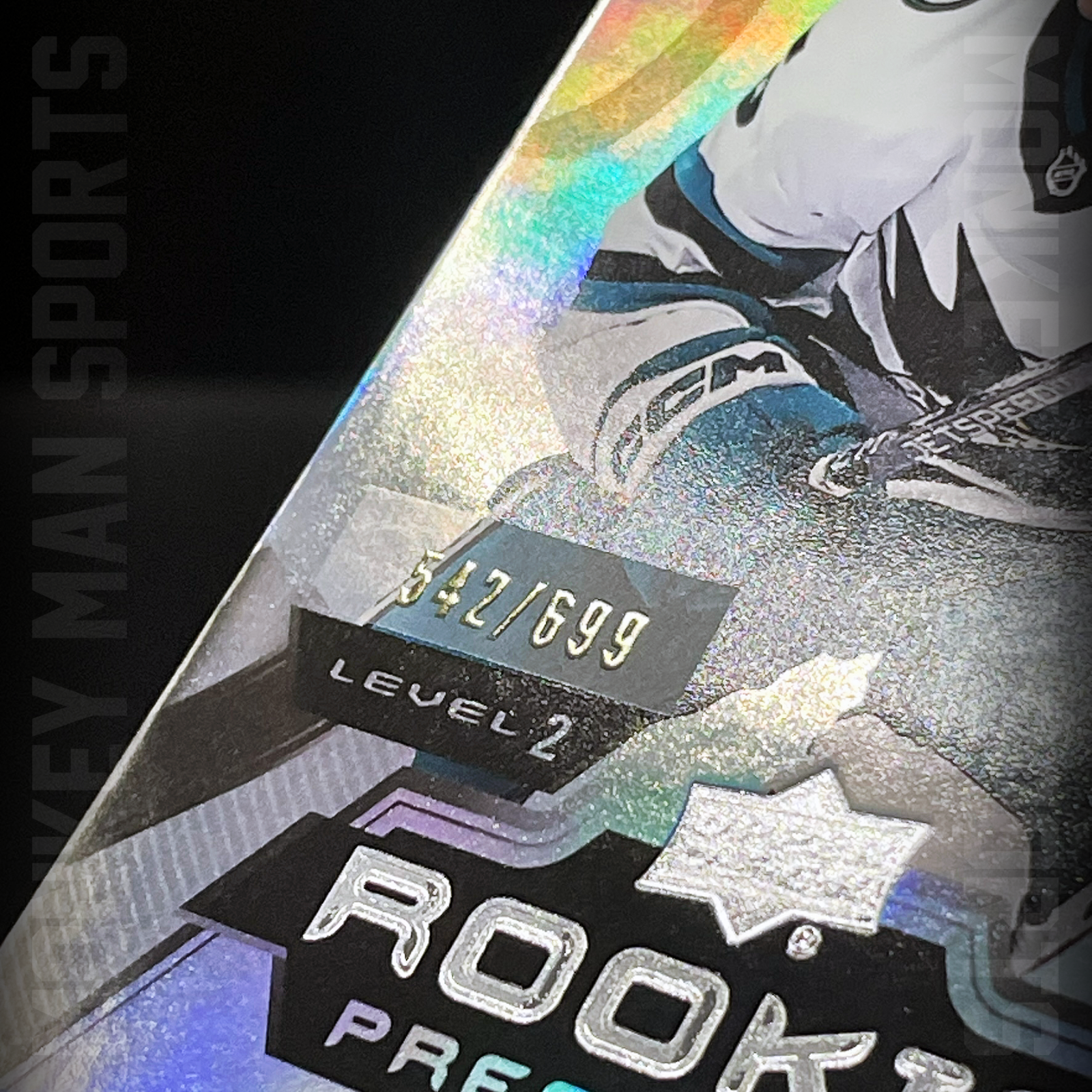 Additional photo 2 of 2023-24 Trilogy - Danil Gushchin Rookie RC #/699 - #176 HOLO SHARKS MINT