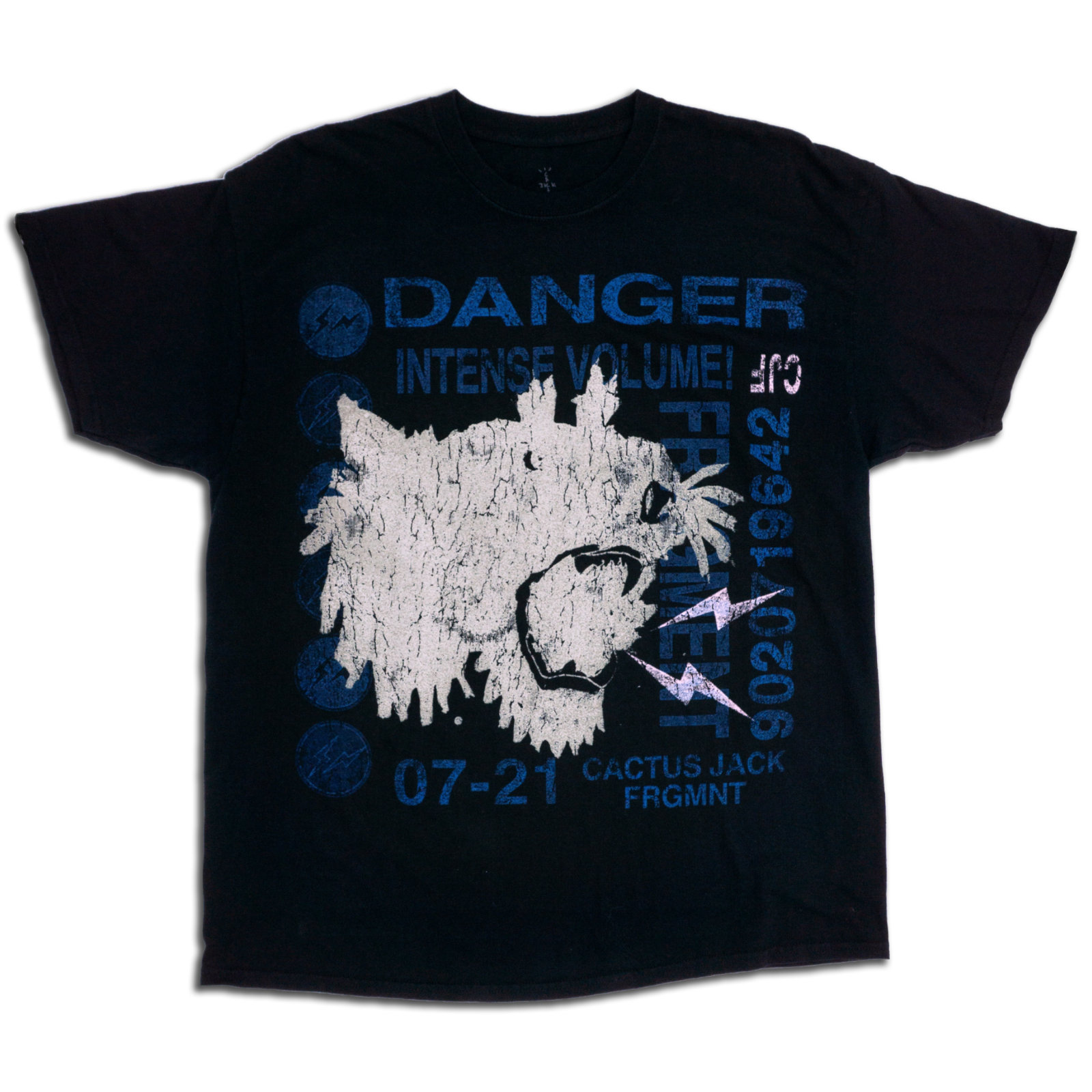 Travis Scott Cactus Jack For Fragment Danger Tee (CJFR-SS02 Travis Scott Cactus Jack For Fragment Danger Tee (CJFR-SS02