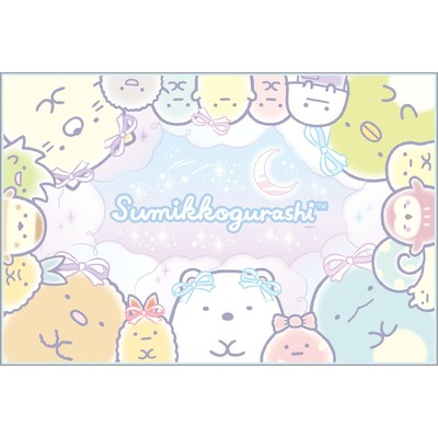 San-X Sumikko Gurashi Lunch table napkin (L) Blue CH44502 H400×W600mm