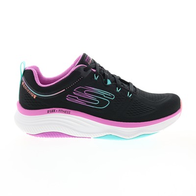 

Skechers DLux Fitness New Moxie Womens Black Lifestyle Кроссовки Обувь, Черный, Skechers D'Lux Fitness New Moxie