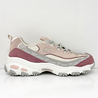 

Skechers Womens D Lites New Journey 11947 Розовые повседневные туфли Кроссовки Размер 10, Розовый, D Lites New Journey