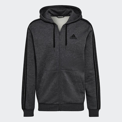 adidas essentials fleece 3 stripes sweatshirt mens 154625170581