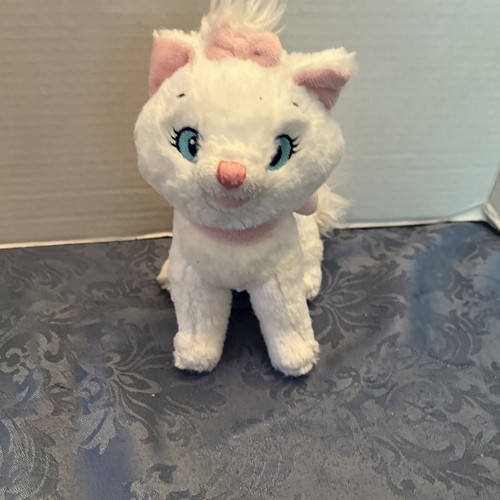 Disney Store Aristocats Marie Cat Kitty Beanbag Tush Plush Stuffed Animal Toy