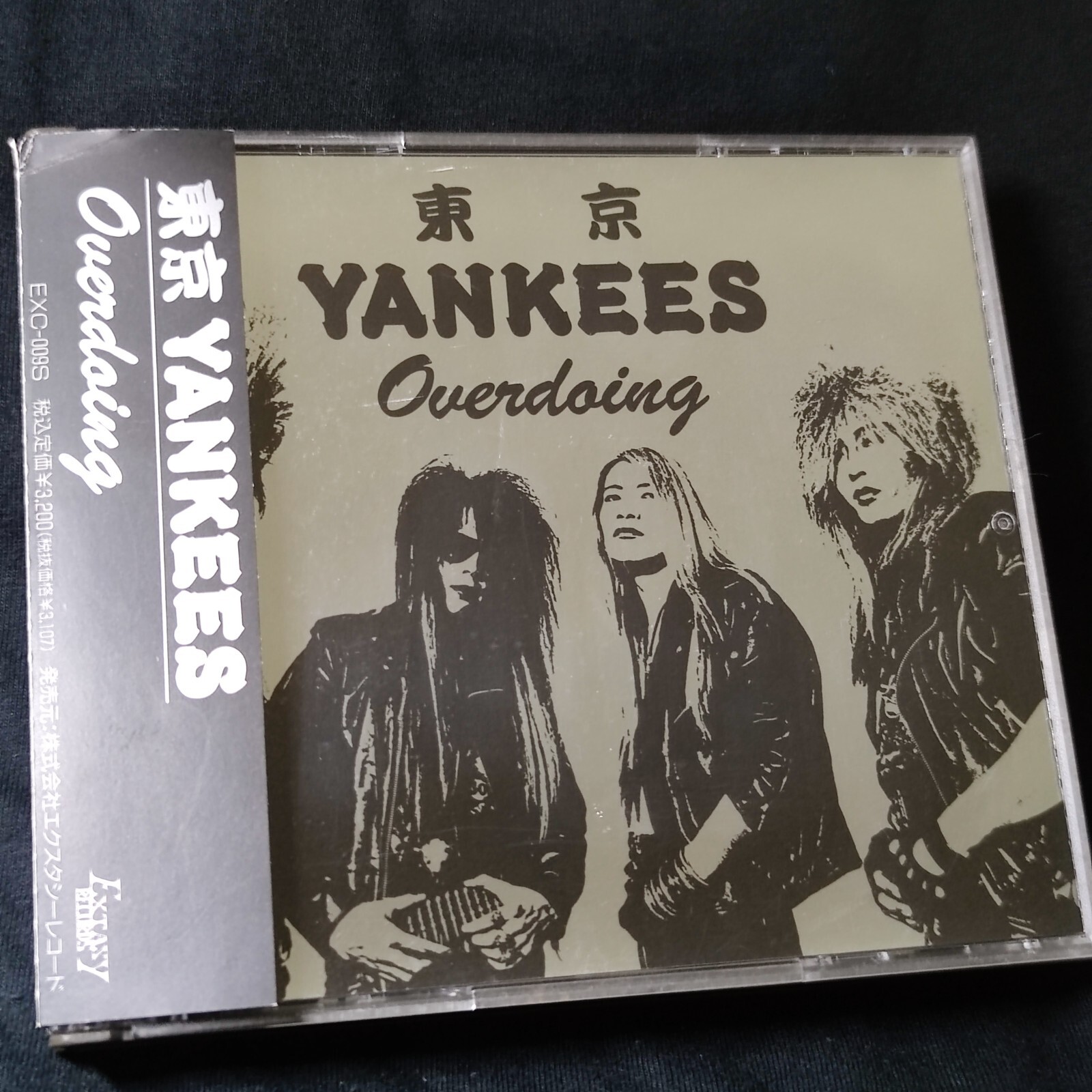 Tokyo Yankees –Overdoing JAPAN 2CD(1992,Extasy) LTD+3 Tokyo Yankees –Overdoing JAPAN 2CD(1992,Extasy) LTD+3