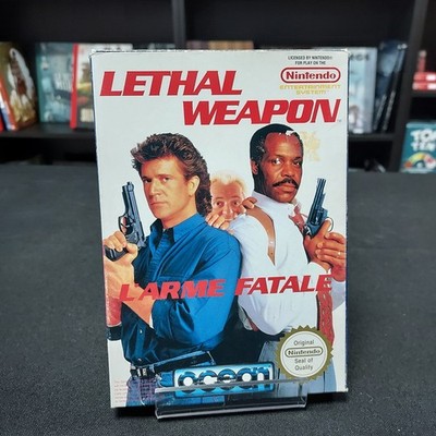 L'Arme Fatale Lethal Weapon Nintendo NES Complet CIB Pal FRA + Crystal Box