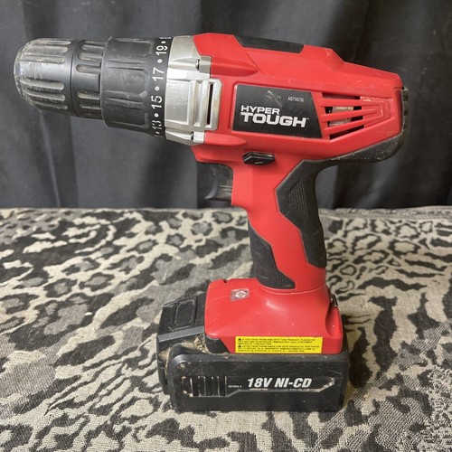 Hyper Tough 18volt Nicad Cordless Drill Hyper Tough 18v Nicd