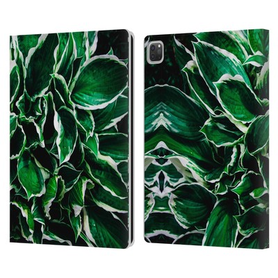 PLDESIGN FLOWERS AND LEAVES LEATHER BOOK WALLET CASE COVER FOR APPLE iPAD