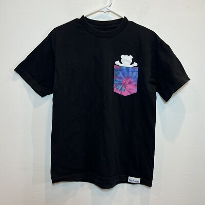 100% AUTHENTIC Diamond Supply Grizzly Grip Tape Skate Pocket T-shirt Mens Sz M