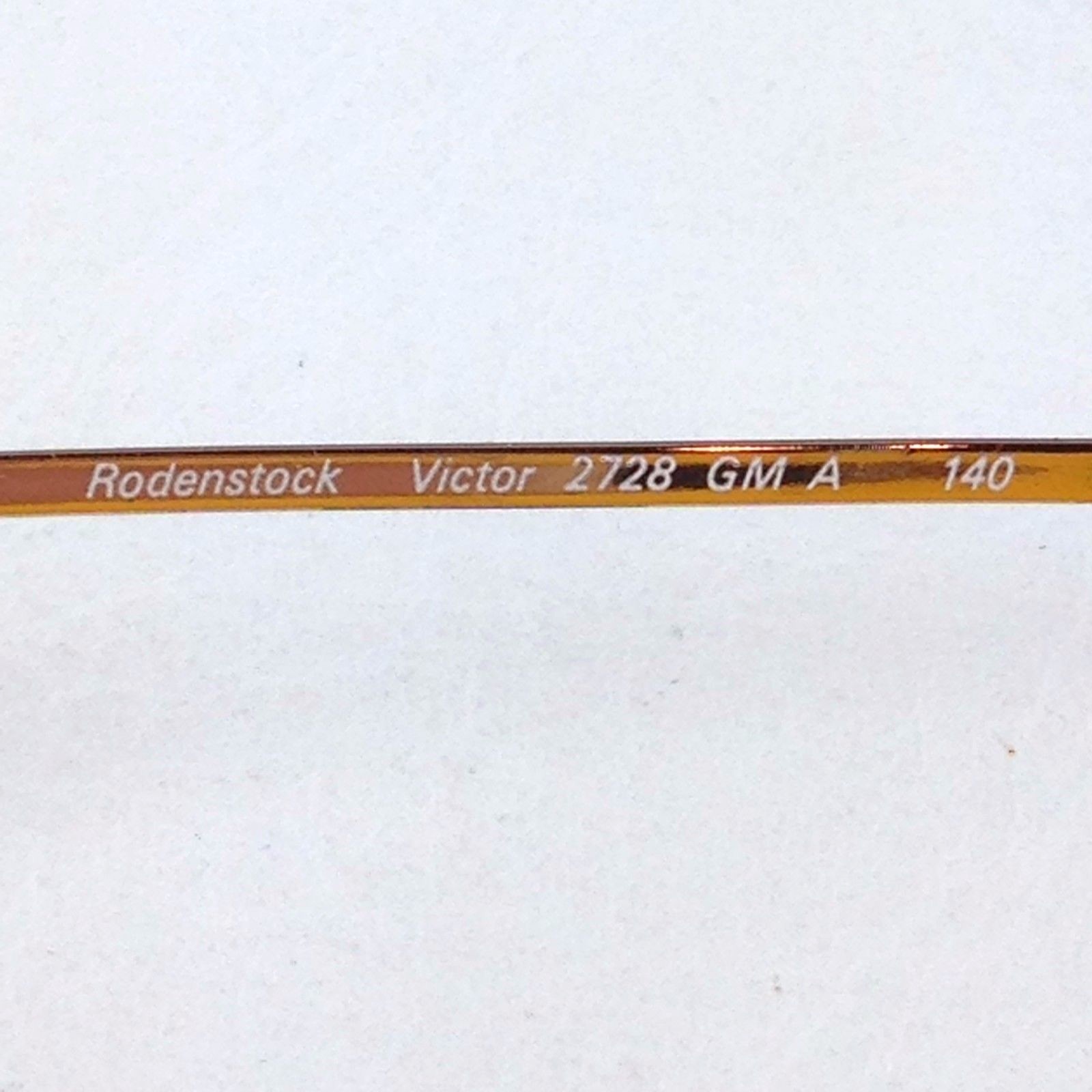 Rodenstock VIctor Gold Tortoise 2728-GM-A Vintage Mens Prescription Eyeglasses