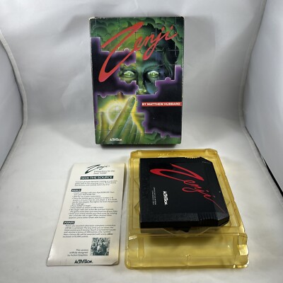 Zenji Atari 5200 Complete In Box CIB Tested Activision Rare Uncommon Puzzle Game
