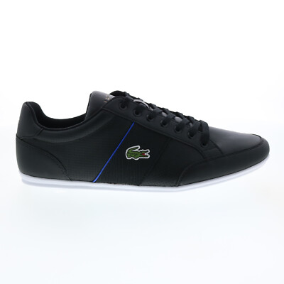 Lacoste Nivolor 0721 1 P Cma Мужские Черные Кожаные Кроссовки Lifestyle Обувь