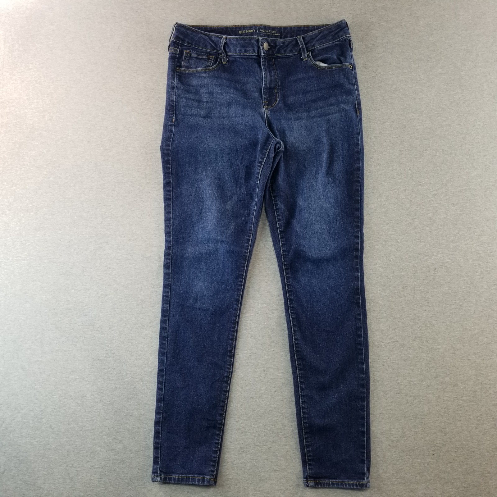 Old Navy Jeans Women's Sz 12 Rockstar MidRise MedWash Normcore Nice Quality Cute