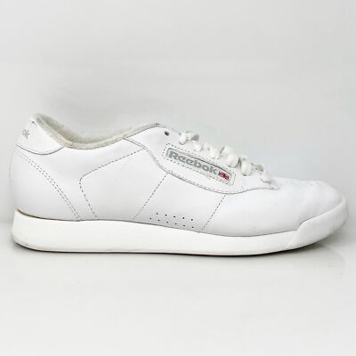 

Reebok Womens Princess 2-1475 Белая повседневная обувь Кроссовки Размер 6, Белый, Princess