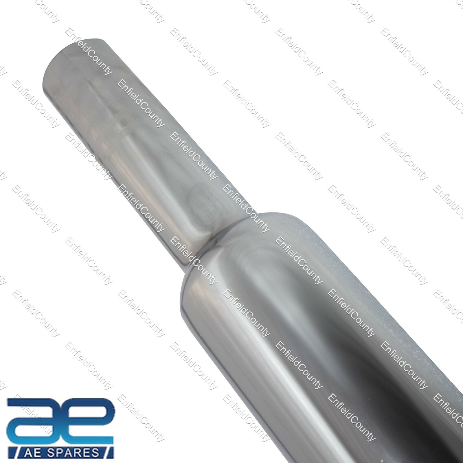 Empty Hollow Long Exhaust Silencer Steel Chrome For Royal Enfield 350 500  
