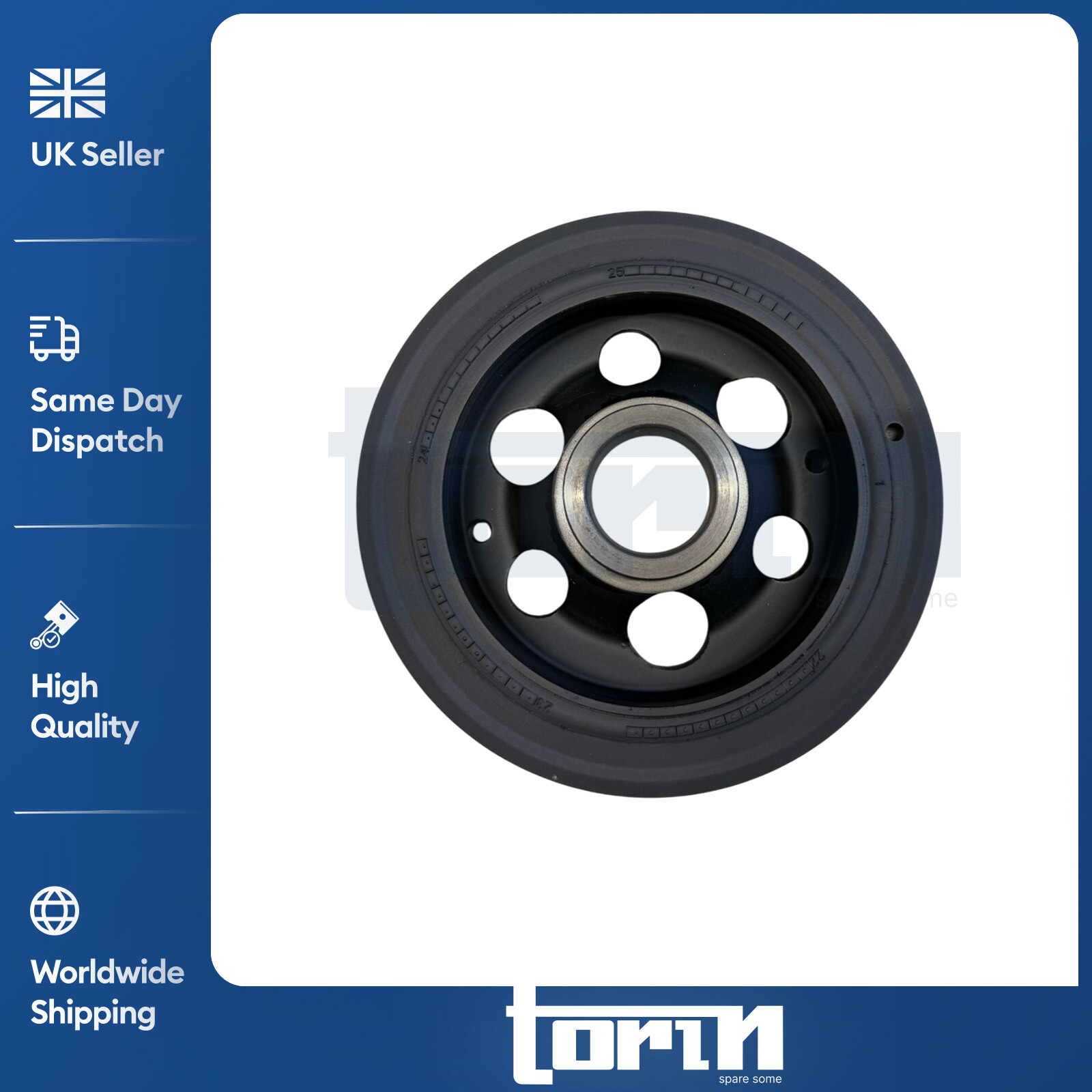 For Ford Transit Custom 2.0D Ecoblue (2015-Onwards) Focus Mk4 Crankshaft Pulley