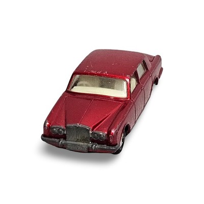 Matchbox Lesney Rolls Royce Silver Shadow No. 24 Metallic Red Good