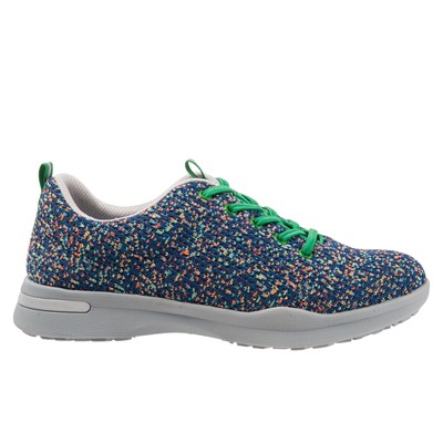 

Softwalk Sampson S1713-409 Женские синие широкие кожаные кроссовки Lifestyle 6,5, Синий, Softwalk Sampson
