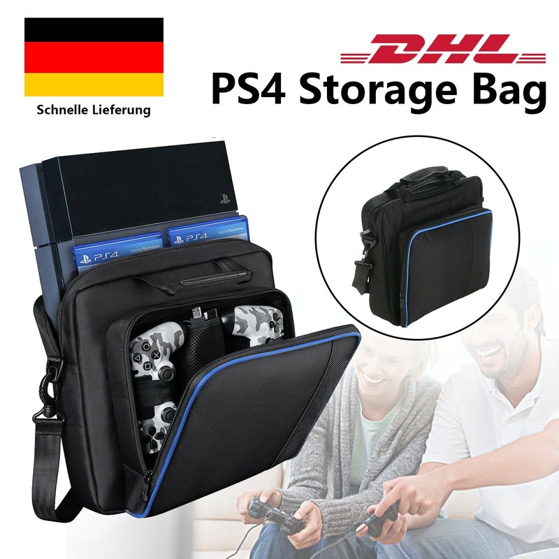 Für PS4 Pro Outdoor Reise Schutz Tasche Herrentasche Paket Rucksäcke Backpack DE