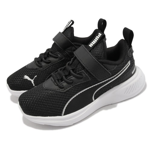 

Кроссовки Puma Scorch Runner V PS Black White Strap Kids Preschool 194783-01, Черный, Scorch Runner V Ps