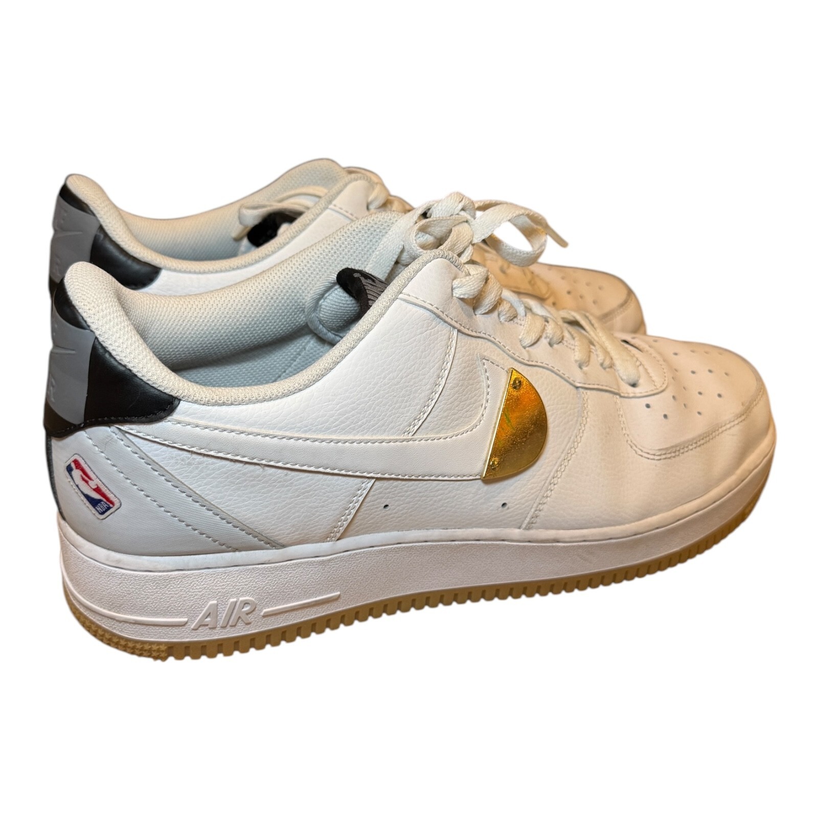Nike Air Force 1 '07 LV8 NBA Men's Shoes White Pure Platinum