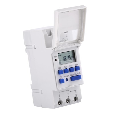 1pc Digital Timer LCD Display Weekly Programmable Time Switch For Home Use UPP