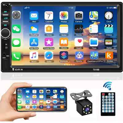 Bluetooth Stereo Radio Boat Marine Receiver FM System Wireless TF/AUX/USB/MP5