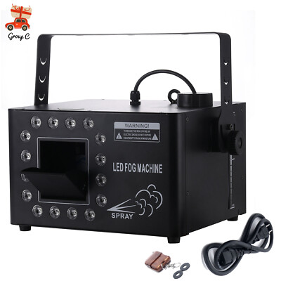 1500W Low Profile Hazer Haze Smoke Machine DMX Theater DJ Party Stage Effect NEW