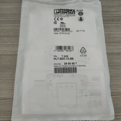 1PC New PHCENIX CONTACT Surge Protection Base PLT-SEC-T3-BE 2905557 