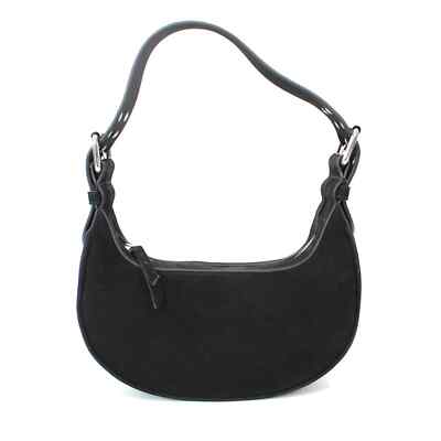 ショルダーバッグ・ポシェット is Black Leather and Suede Bag Linda
