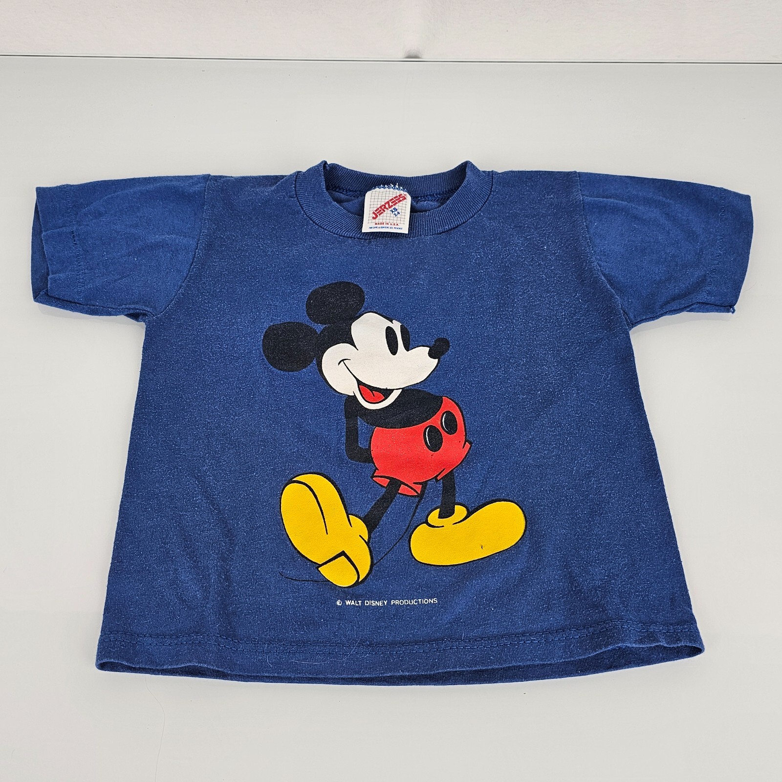 VTG Jerzees Mickey Mouse Walt Disney USA Made Single Stitch