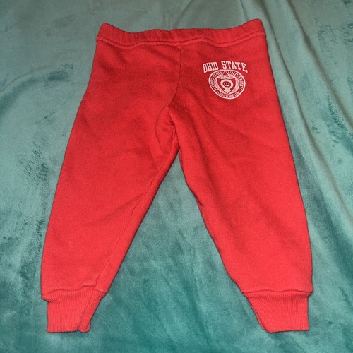 Vintage 70s Champion Reverse Weave Red Pants Ohio State Sweatpants 18