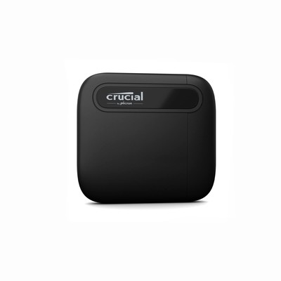 Crucial X6 4TB Portable SSD - Up to 800MB/s - PC and Mac - USB 3.2 USB-C Exte...
