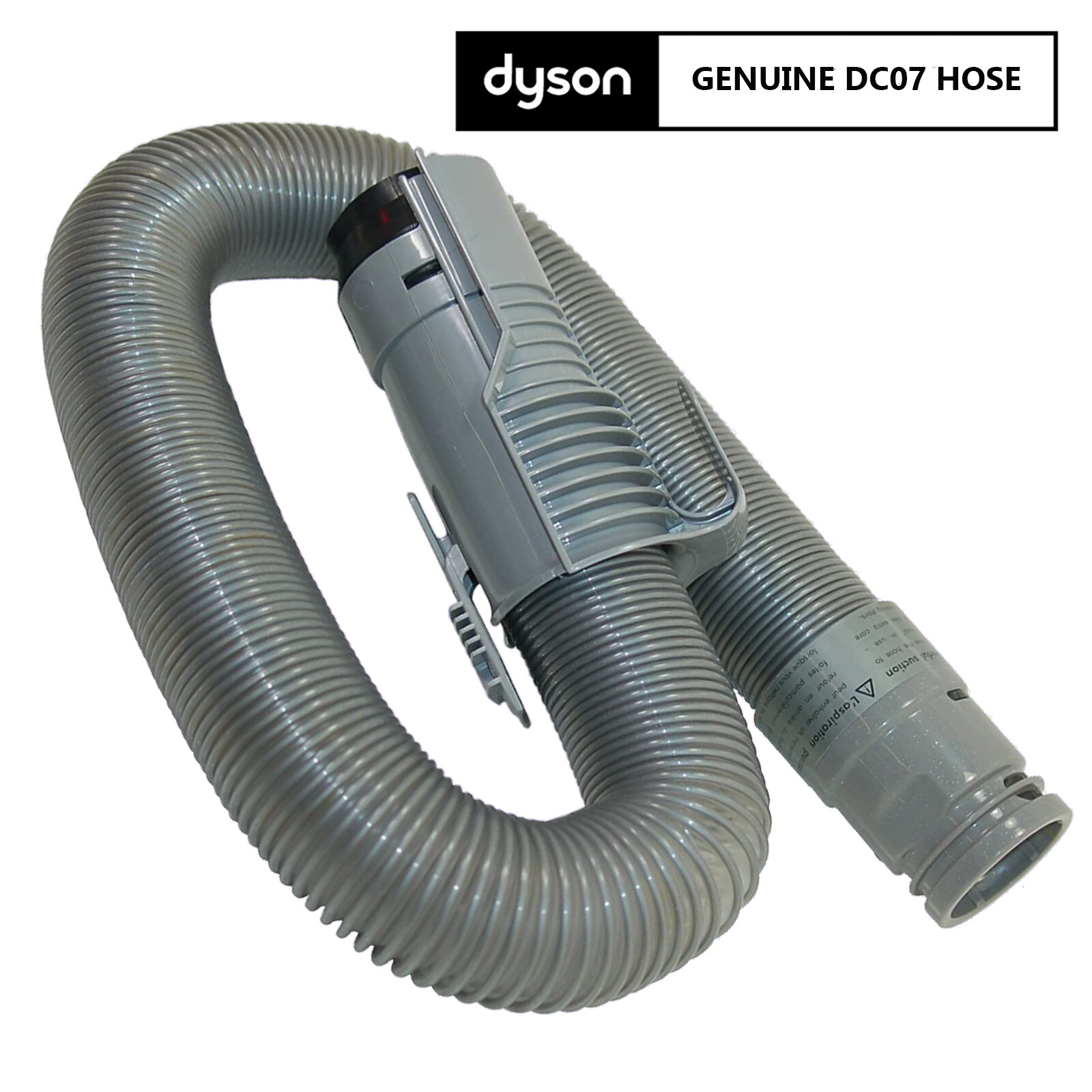Genuine Dyson Grey Stretch Hose & Lifetime Filter For DC07 Animal