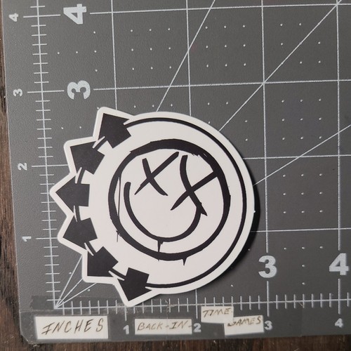 Blink 182 Humor Sticker For Skateboard Bottle Phone Guitar