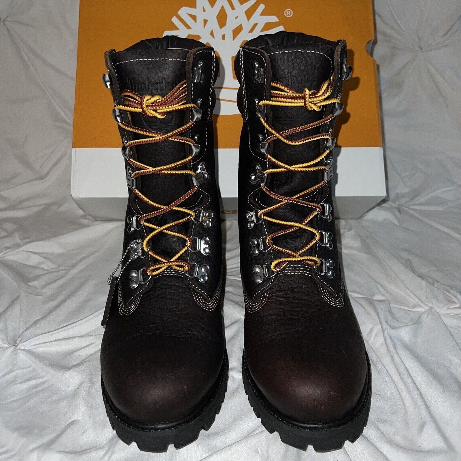 Pre-owned Timberland 40 Below Hazel Highway Tb 0a173h 214 Sz. 9 Tupac Super Boot In Brown