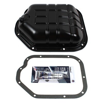 Engine Oil Pan & Gasket for 07-14 Nissan Altima Murano Quest 3.5L OEM 11110JA10B