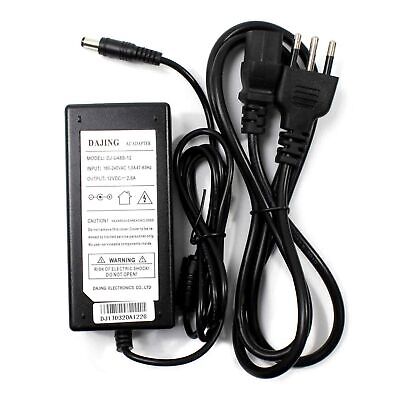 12VDC 2.6A 40W AC Power Adapter For LCD Monitor